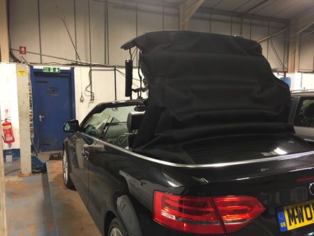 Audi A3 Cabriolet Soft Top Repairs 3