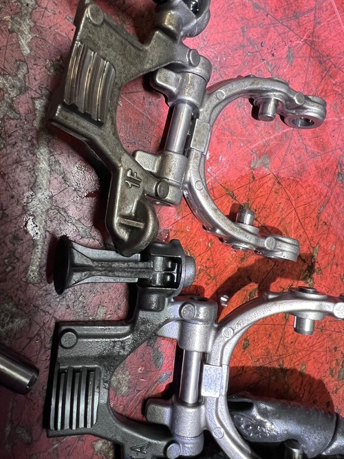 Photo shows the full removal and strip down of the Audi's rear differential of the Quattro's system