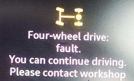VAG Bolton now repairs Audi A4, A5 and Q5 vehicles with Four Wheel Drive/Quattro Malfunction (Fault Code DTC C05ED00)